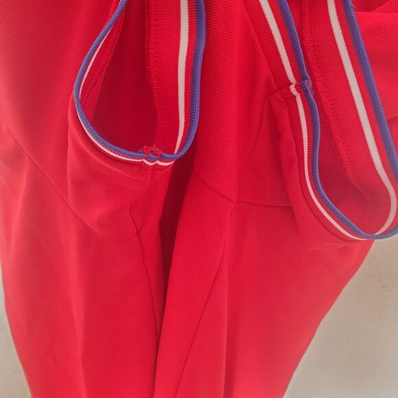 TailorByrd Golf Polo Shirt XXL Quarter Zip Flamingo Logo Sleeve Polyester - Picture 12 of 12